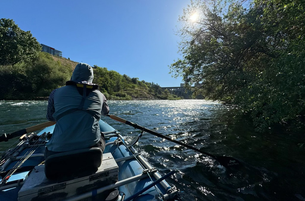 Fly Fishing Spokane River