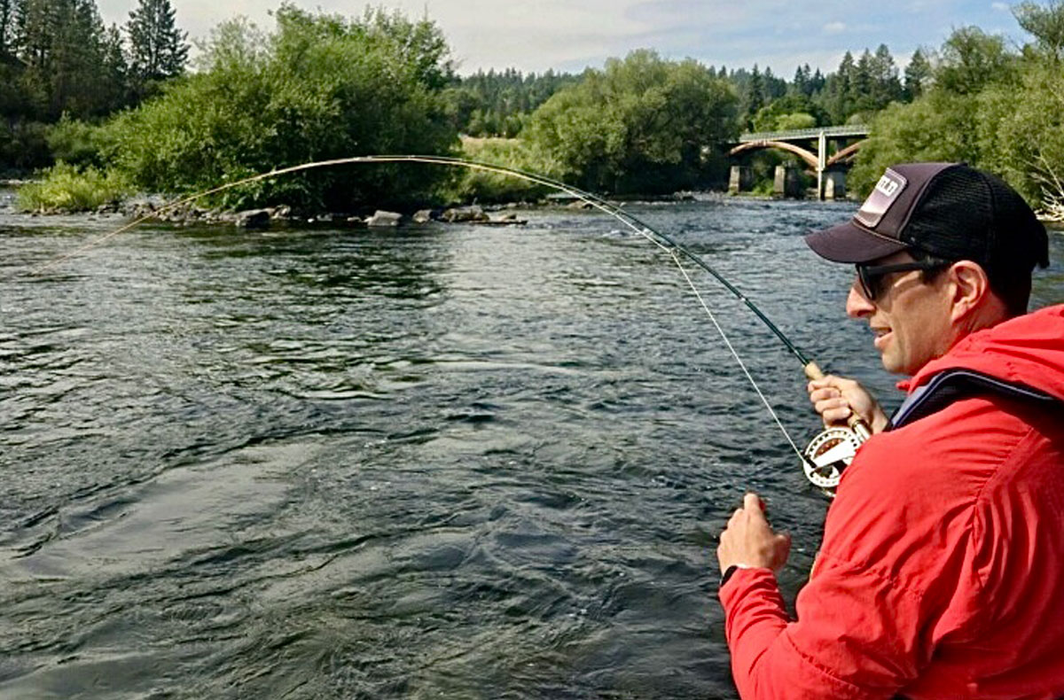 Fly Fishing Spokane River