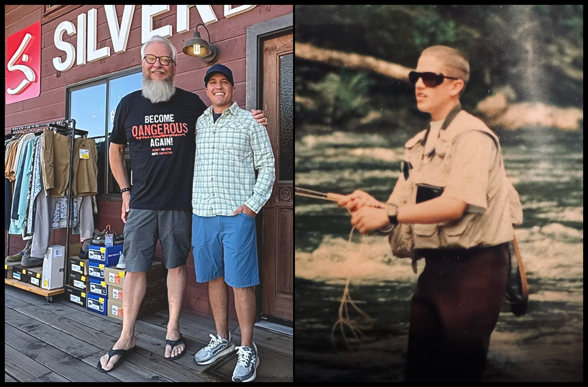 Wayne and Sean Silver Bow Fly Shop Spokane