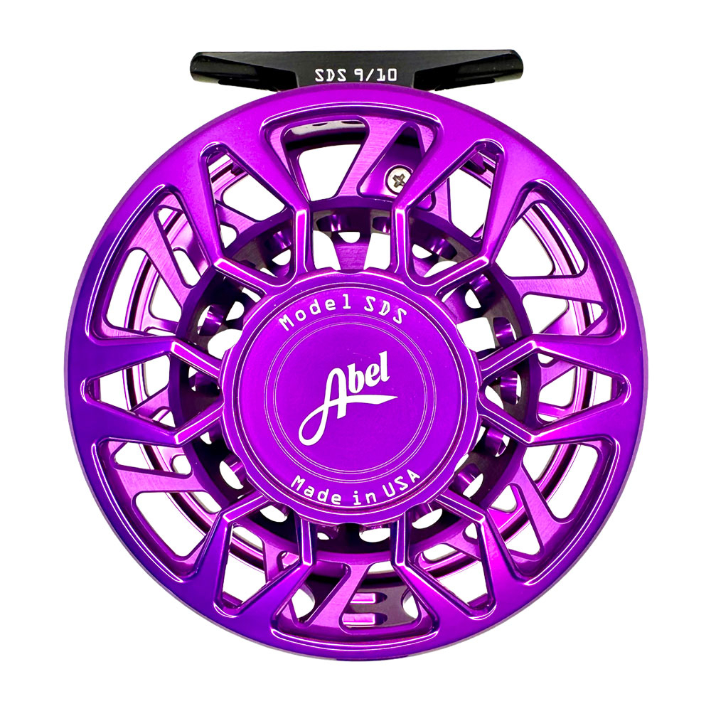 Abel — SDS 9/10 Ported Purple Fly Reel