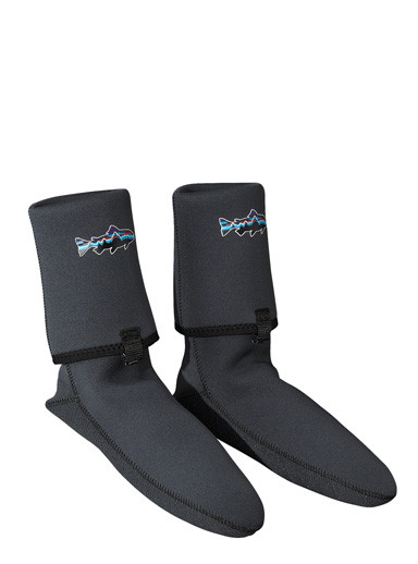 Patagonia Yulex Wading Socks With Gravel Guard - Black - 88385 - XS