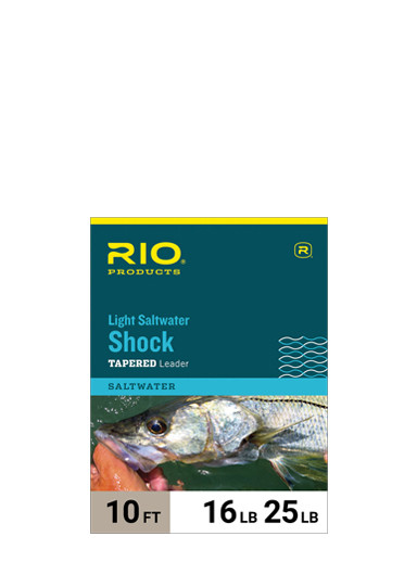 Rio Fly Fishing Light Saltwater Shock Leader - 2pk