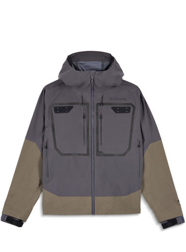 Simms Fishing  — 	 G3 Guide Gore-tex Rain Jacket - Dark Elkhorn