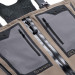 Two stretch YKK zippered fly box compatible pockets